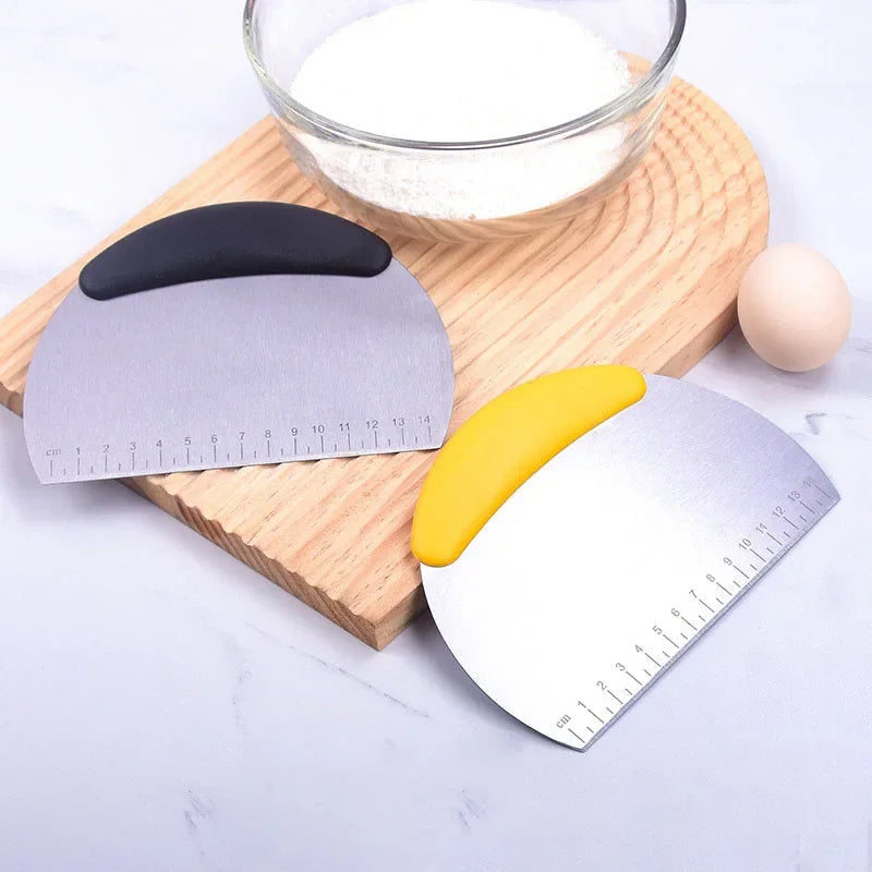 Stainless Steel Dough Scraper & Pastry Cutter Tool