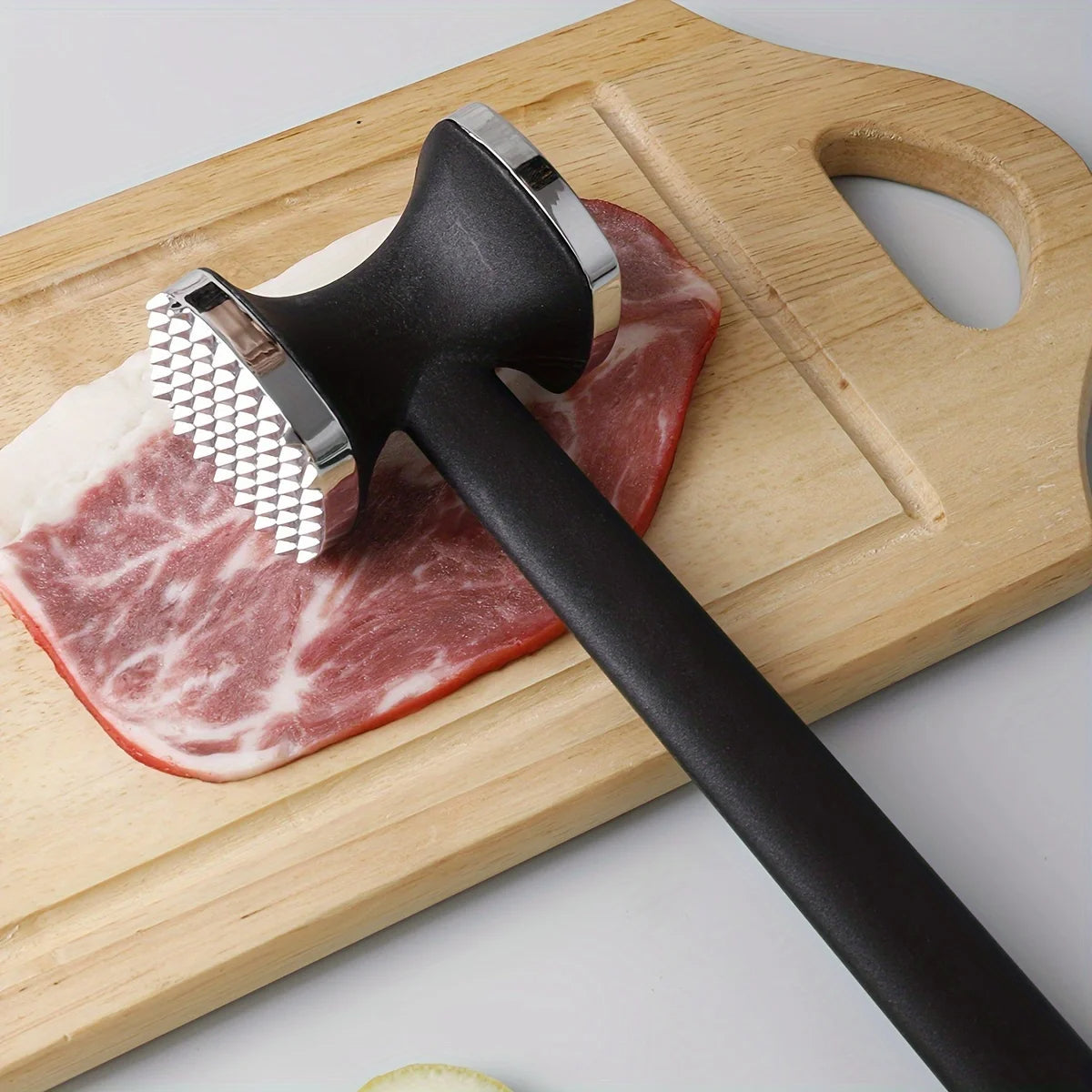 Heavy-Duty Meat Tenderizer Hammer – Stainless Steel Kitchen Tool