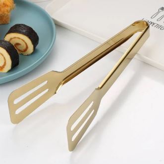 Multipurpose Stainless Steel Kitchen Tongs for BBQ & Cooking
