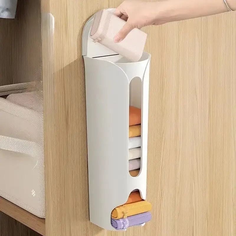Wall Mounted Multifunctional Storage Box – Socks & Bags Organizer