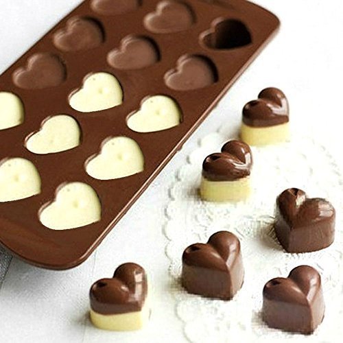 3D Non-Stick Silicone Chocolate Mold for Candy Making 1Pc