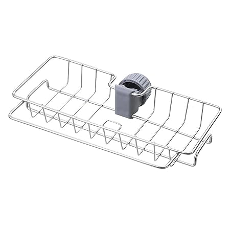 Stainless Steel Sink Sponge Holder Rack
