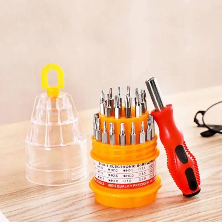31-in-1 Precision Screwdriver Repair Tool Kit for Electronics & Gadgets