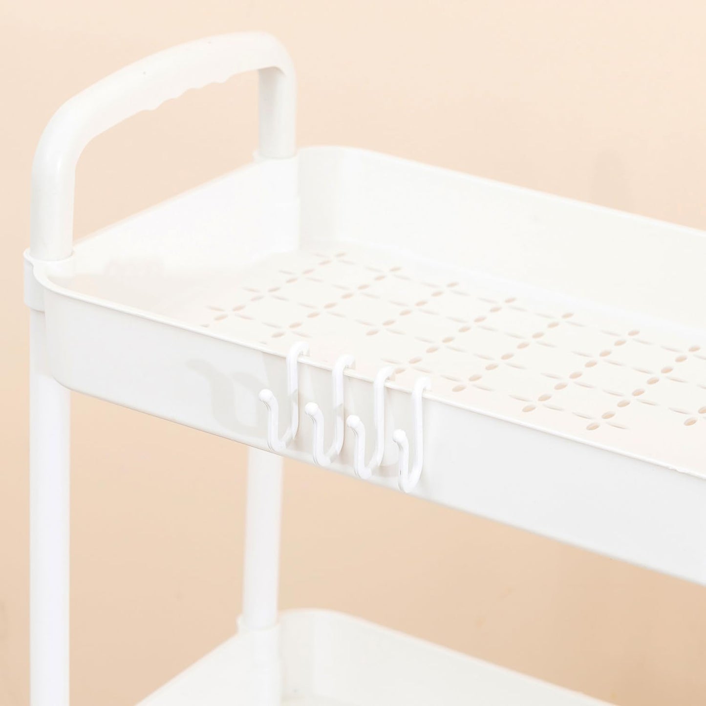 3 Layer Rolling Storage Trolley Utility Cart