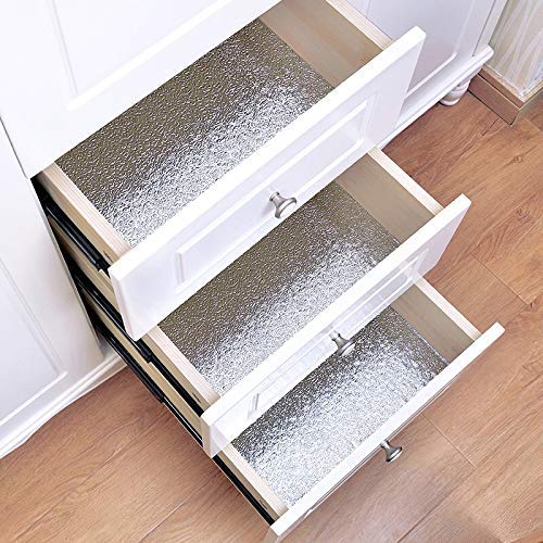 Aluminum Foil Kitchen Oil-Proof Waterproof Self-Adhesive Sticker 60Cm x 2M