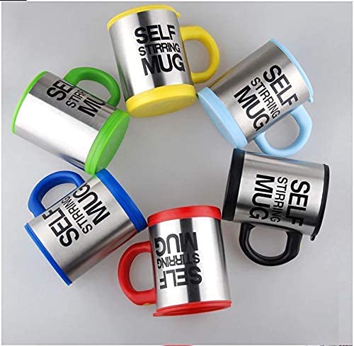 Automatic Self-Stirring Stainless Steel Coffee Mug
