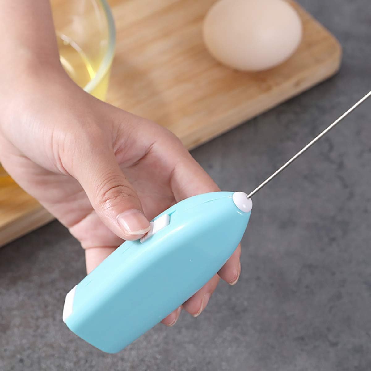 Electric Handheld Coffee Milk Frother Egg Beater Mixer