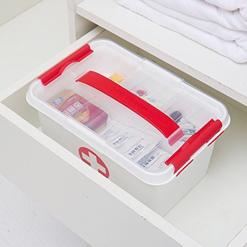 First Aid Kit Storage Box – Emergency Medical Organizer