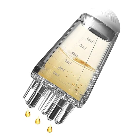 Hair Oil Applicator Bottle – Scalp Massage Comb