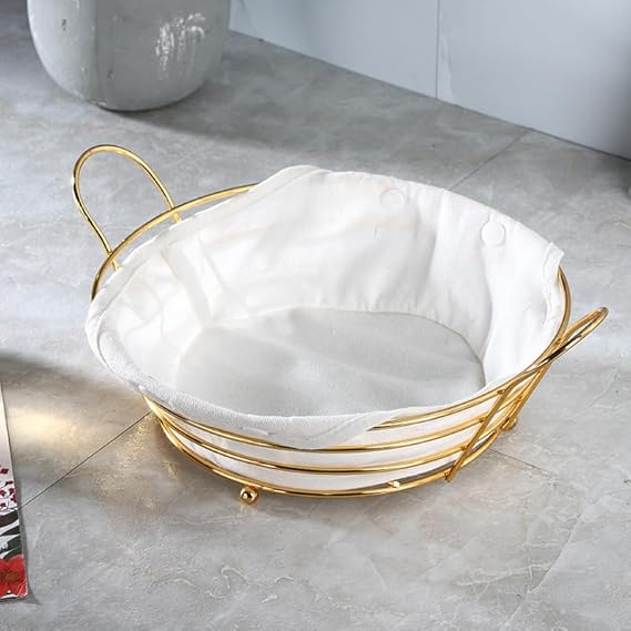 Metal Fruit and Bread Basket