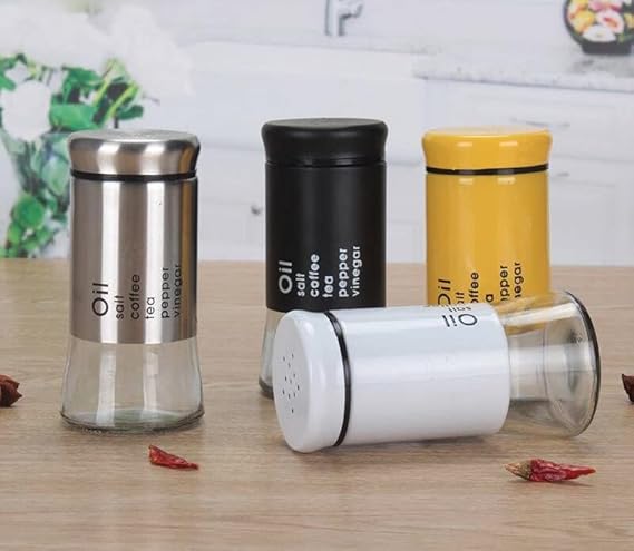 Glass Salt and Pepper Shaker Set ( 1pc )