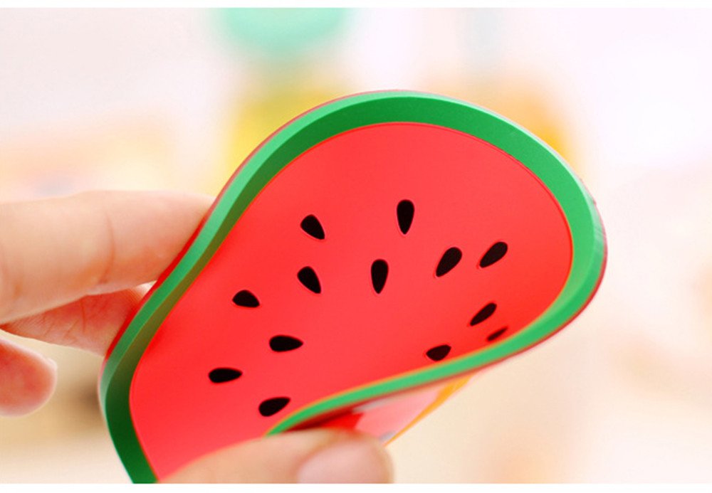 Silicone Fruit Coasters Tea Cup Mats Set Of 6