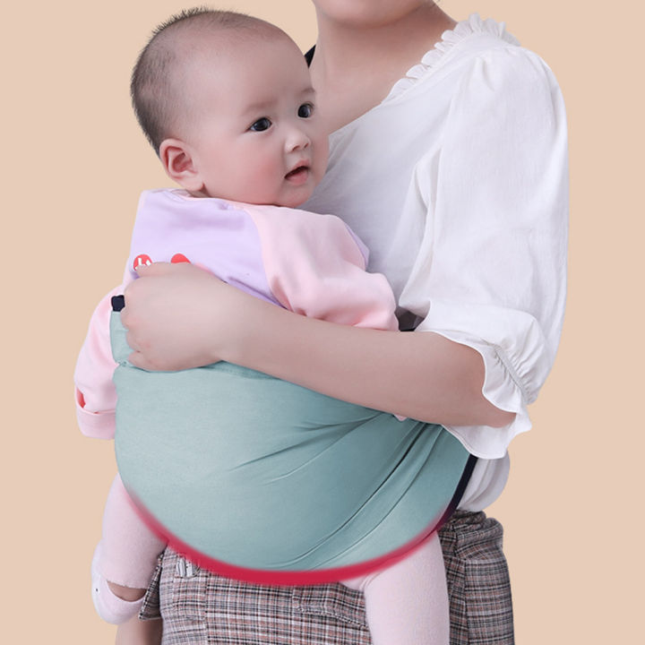 Multi-Position Ring Sling Newborn Baby Carrier Backpack