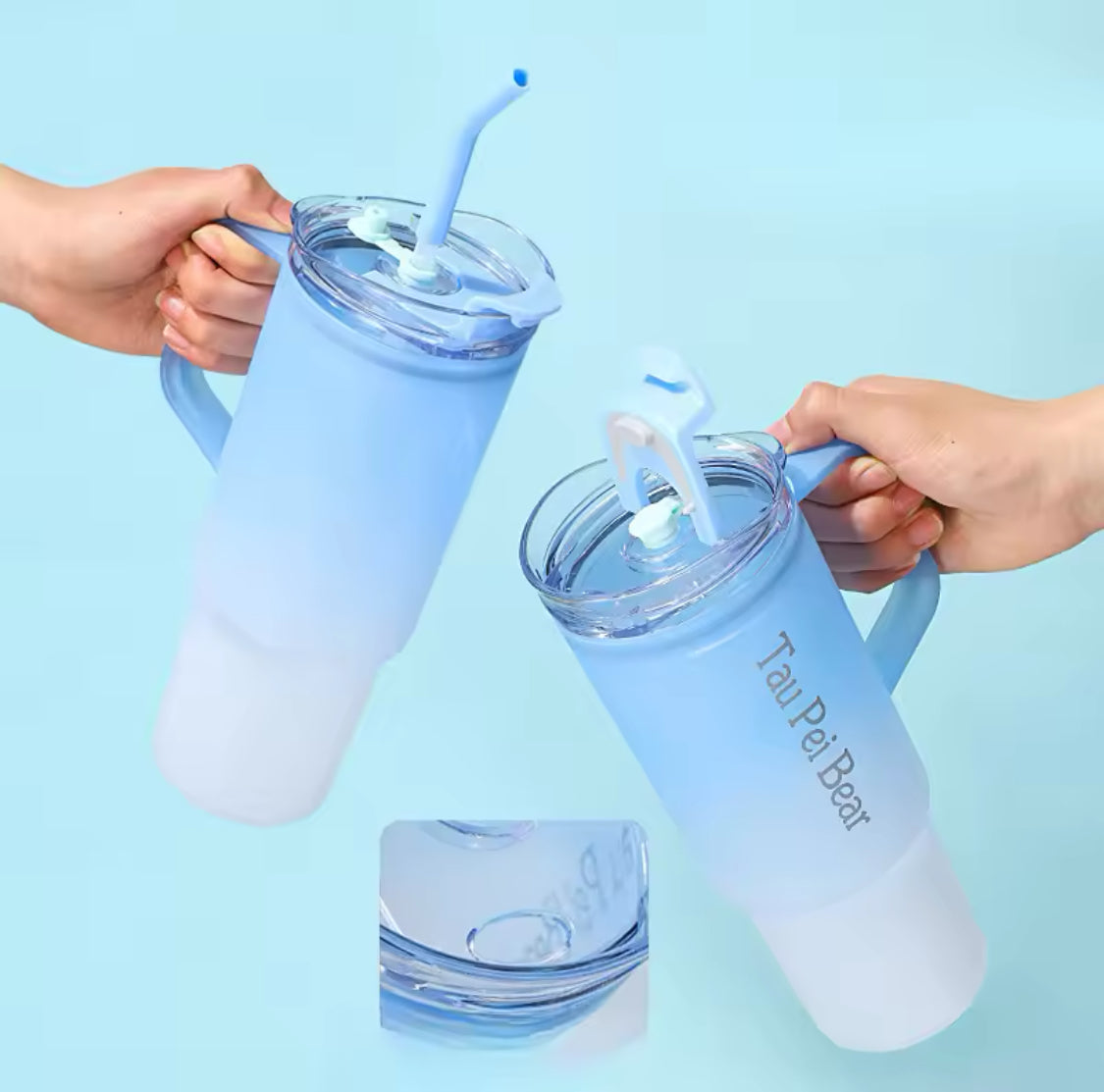 3pcs Large Capacity Sports Water Bottle Set