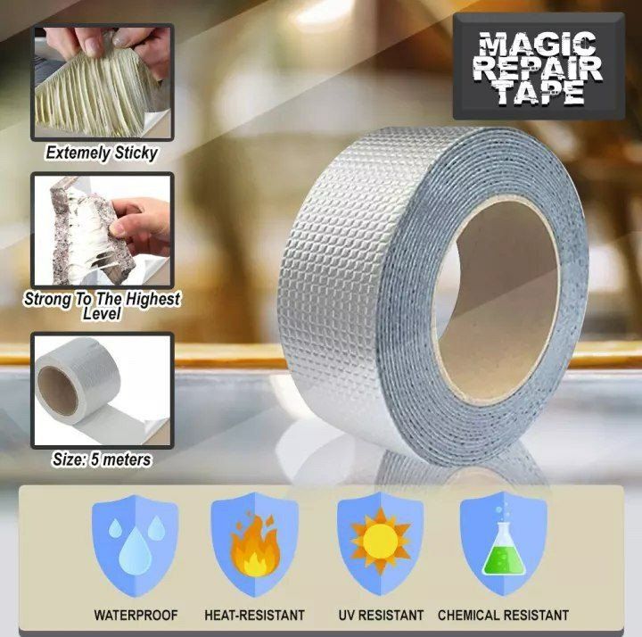Heavy Duty Waterproof Leakage Repair Tape – Multipurpose Aluminum Foil Tape