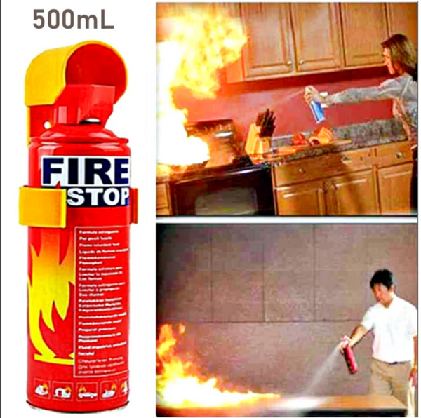 Fire Stopper Spray 500ml – Portable Foam Extinguisher