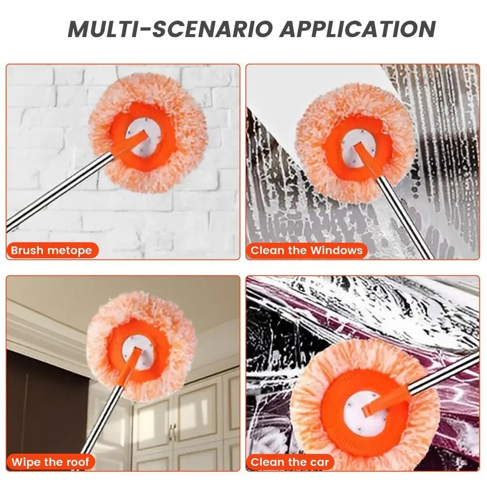 360° Rotatable Sunflower Mop with Extendable Handle
