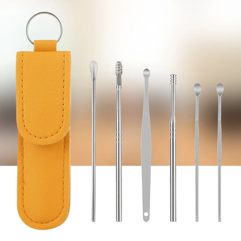 6-Piece Ear Wax Removal Cleaning Tool Kit