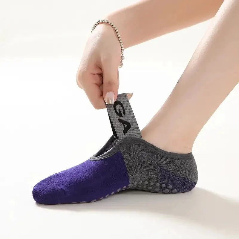 Non-Slip Yoga Socks for Women – Anti-Skid Pilates & Fitness Socks