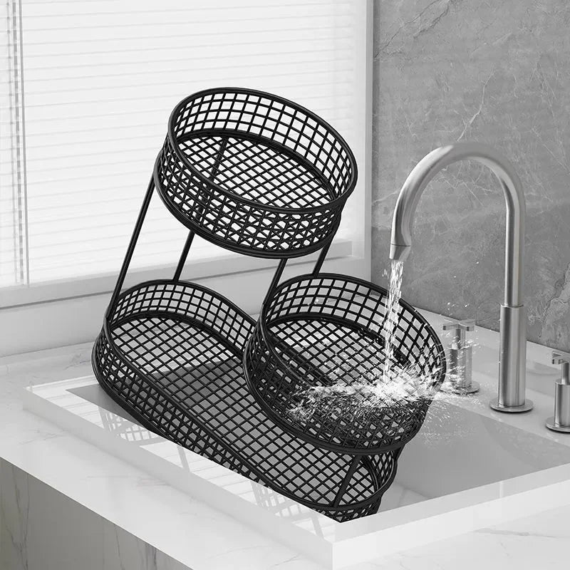 Metal Kitchen Fruit & Vegetable Basket Big Capacity