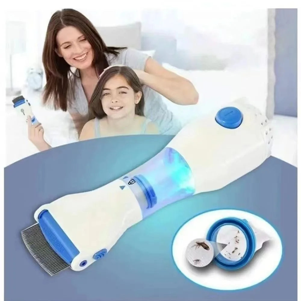 Multi-functional Electric Anti Lice Remover Machine Steel Comb