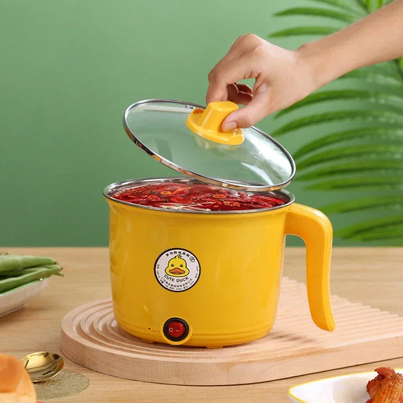 1.8L Electric Hot Pot Cooker – Multifunction Steamer