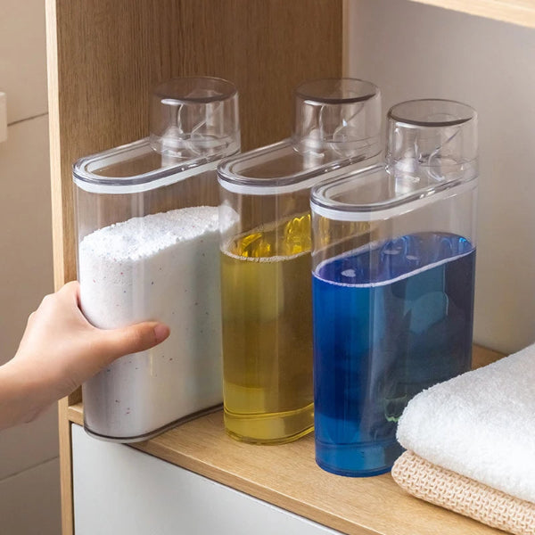 Refillable Laundry Detergent Container – Multipurpose Storage Dispenser