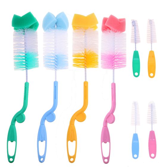 Baby Feeder Cleaning Brush 360 Degree Rotation - 2 Pcs