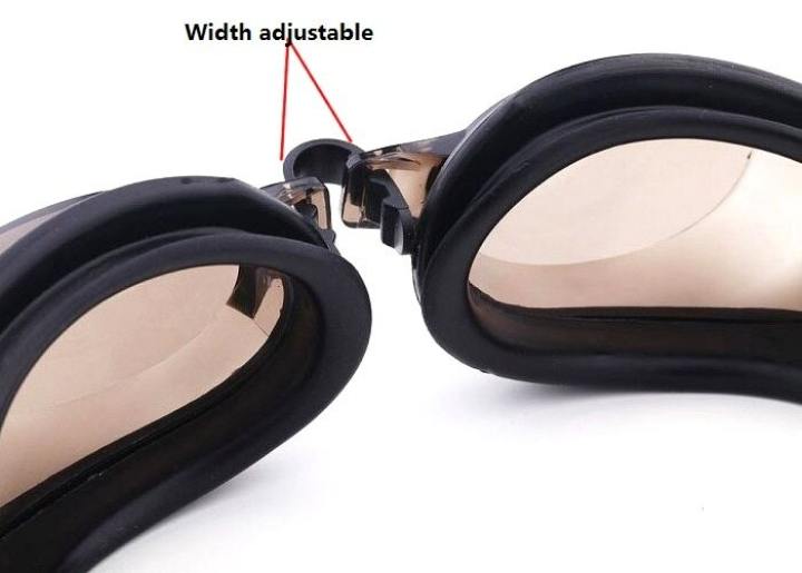 3-in-1 Waterproof Anti-Fog UV Protection Swimming Goggles Set
