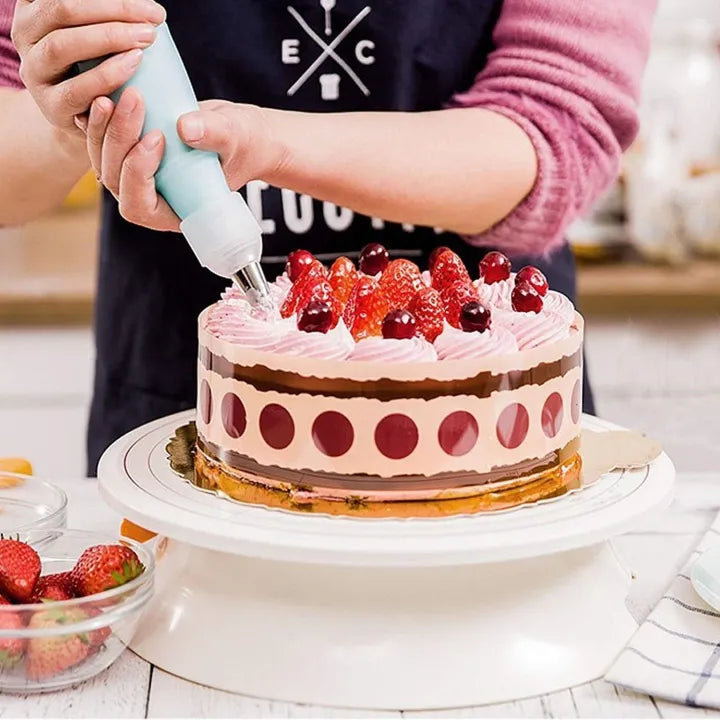 15PCS Cake Decorating Set – Piping Bag & Nozzles