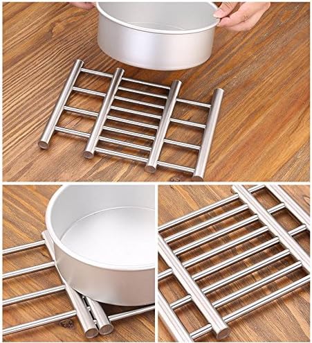 Expandable Stainless Steel Hot Pot Rack – Heat Mat