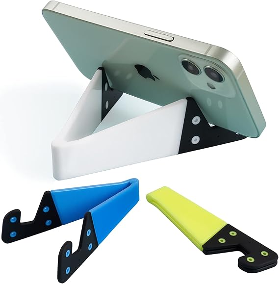 Multi-Function V-Shape Foldable Mobile Phone Stand