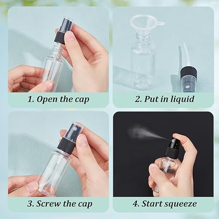 5ml Glass Perfume Spray Bottle – Travel Refillable