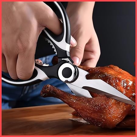 Multipurpose Stainless Steel Scissors for Home Use