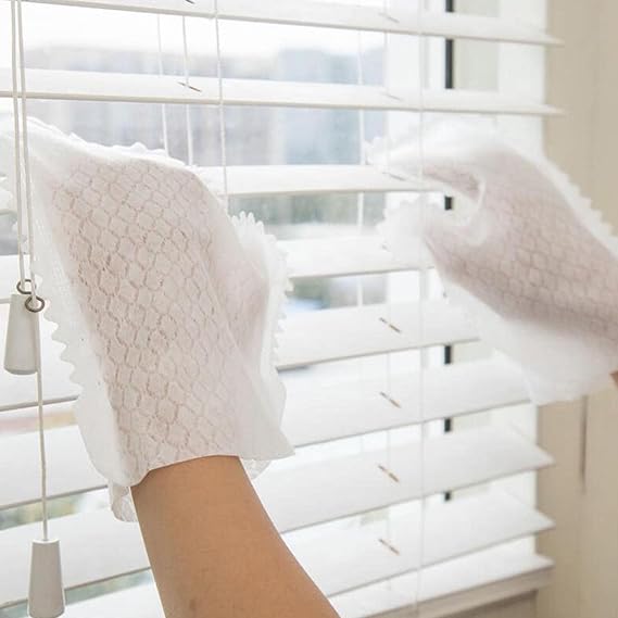10-Pack Reusable Dual-Use Dust Cleaning Gloves