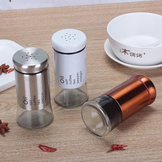 Glass Salt and Pepper Shaker Set ( 1pc )