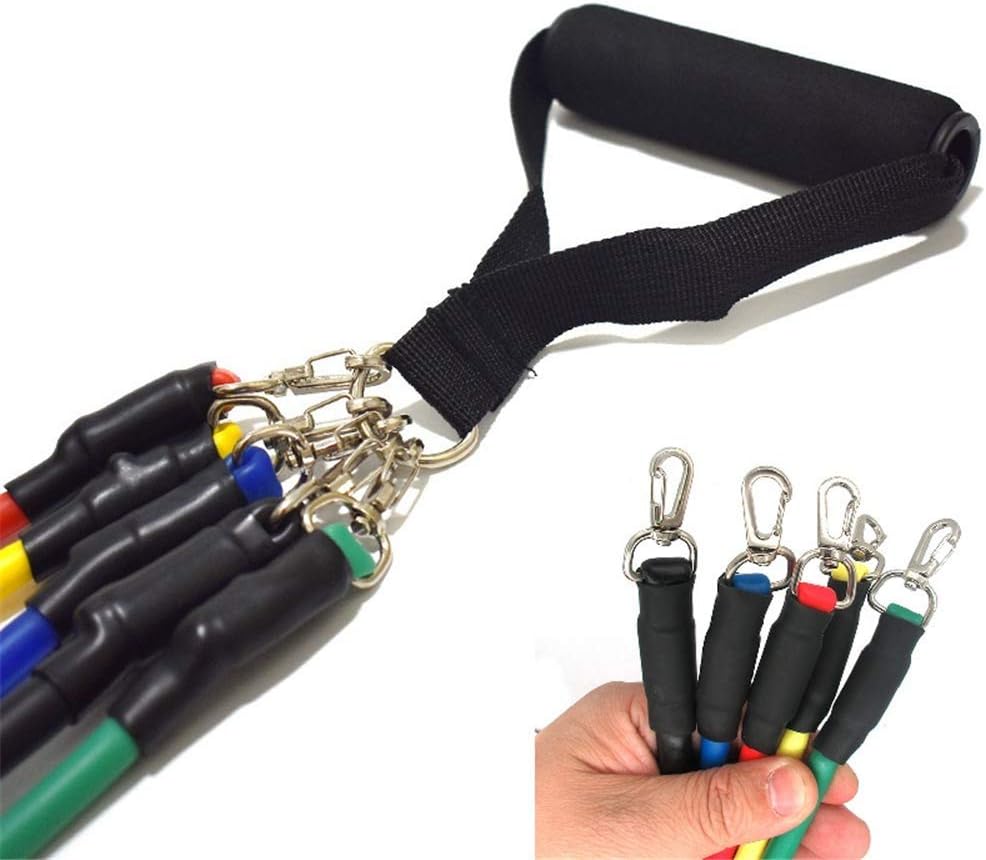 11-Pcs Resistance Bands Set for Yoga, Pilates & Gym Workout