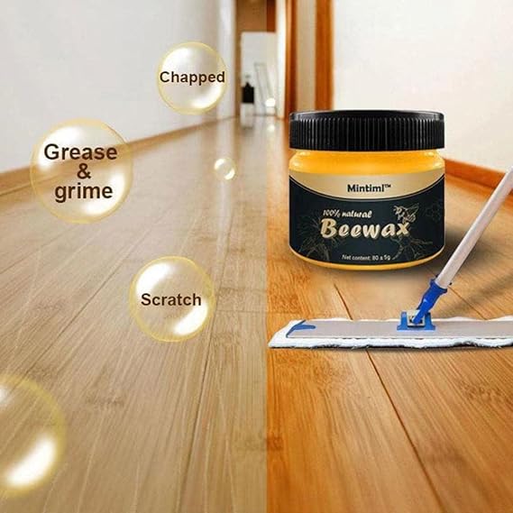 Natural Beeswax Furniture Polish – 85g Wood Care