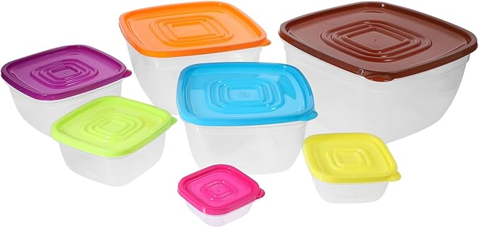 6pcs Airtight Mixing Salad Bowl Set