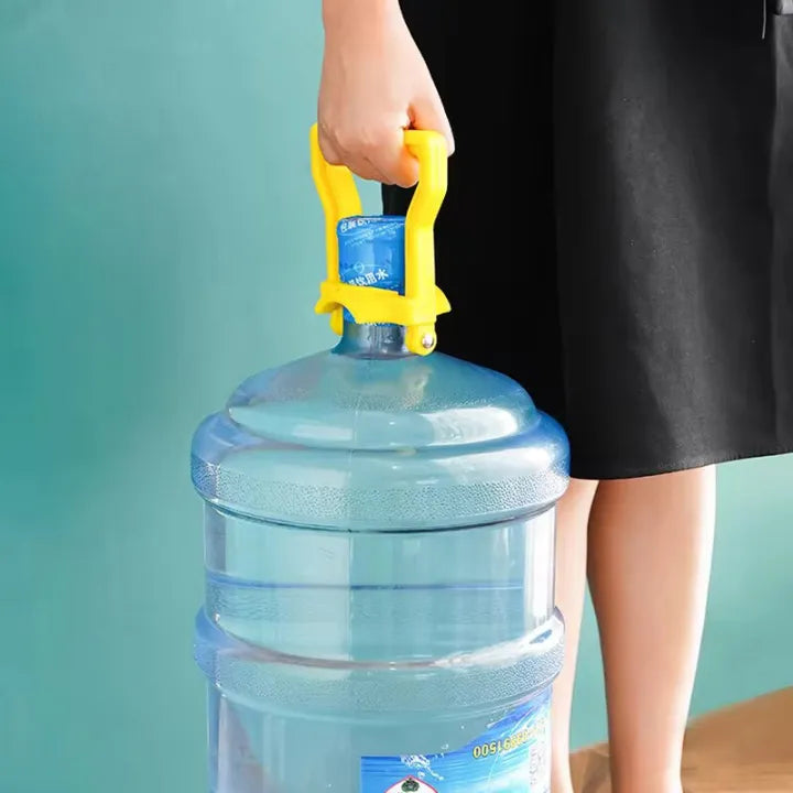 19L Portable Water Bottle Lifter Ergonomic Easy Carry Handle
