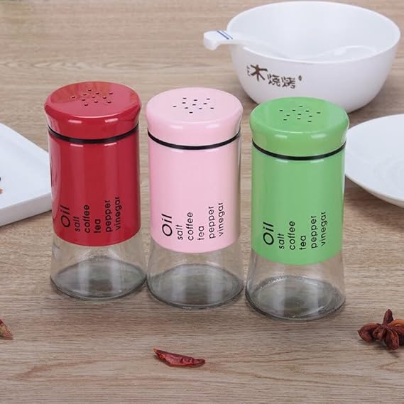 Glass Salt and Pepper Shaker Set ( 1pc )