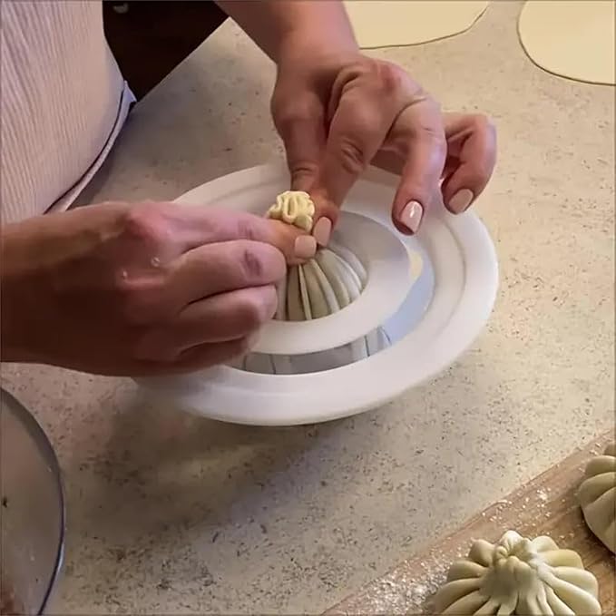 Flower Shaped Baozi Making Molds Dumpling Maker Machine