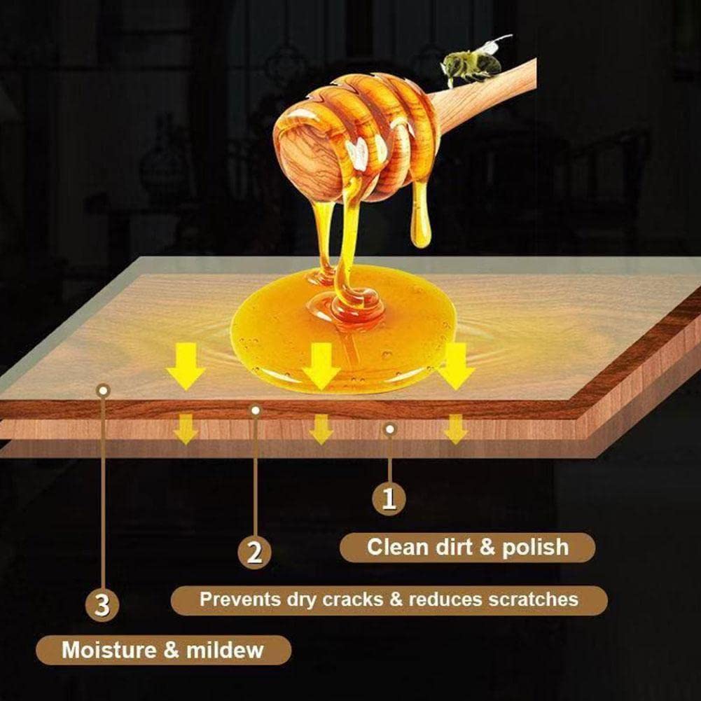 Natural Beeswax Furniture Polish – 85g Wood Care