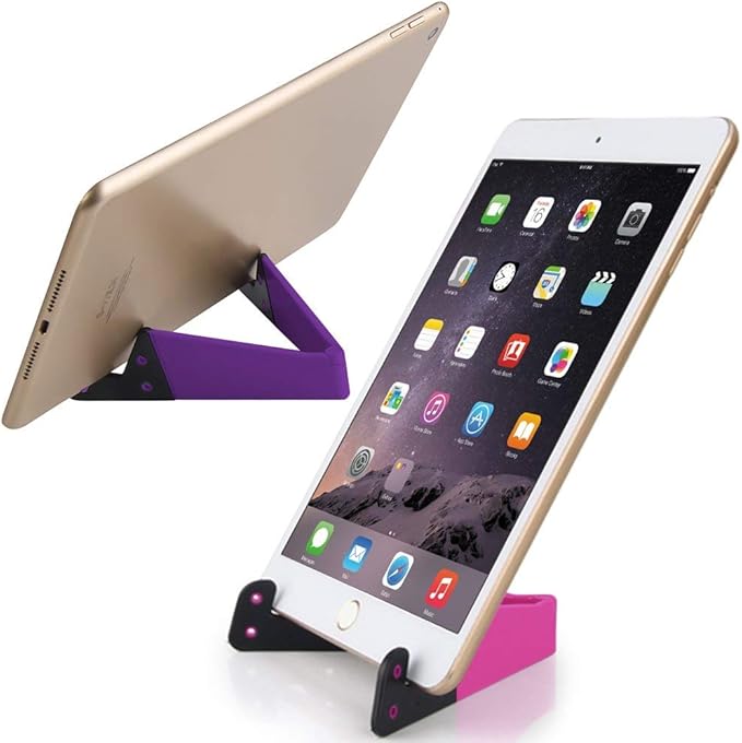 Multi-Function V-Shape Foldable Mobile Phone Stand