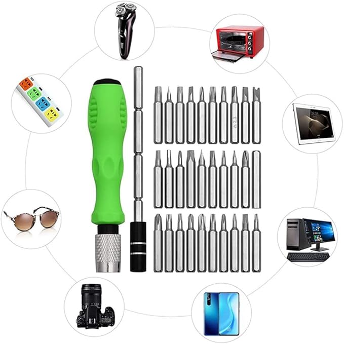 32-in-1 Magnetic Screwdriver Set – Portable Kit