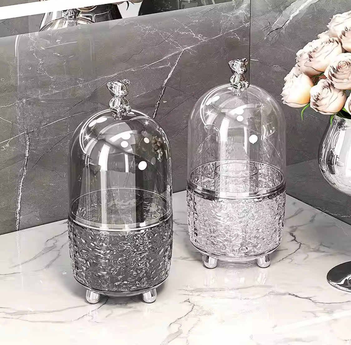 Luxury Makeup Brush and Lipstick Organizer