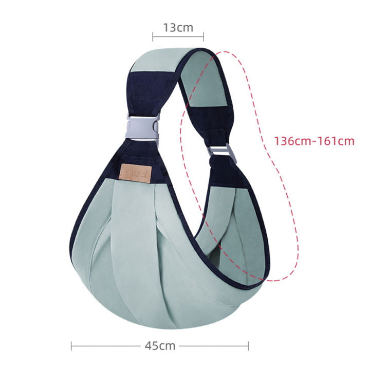 Multi-Position Ring Sling Newborn Baby Carrier Backpack