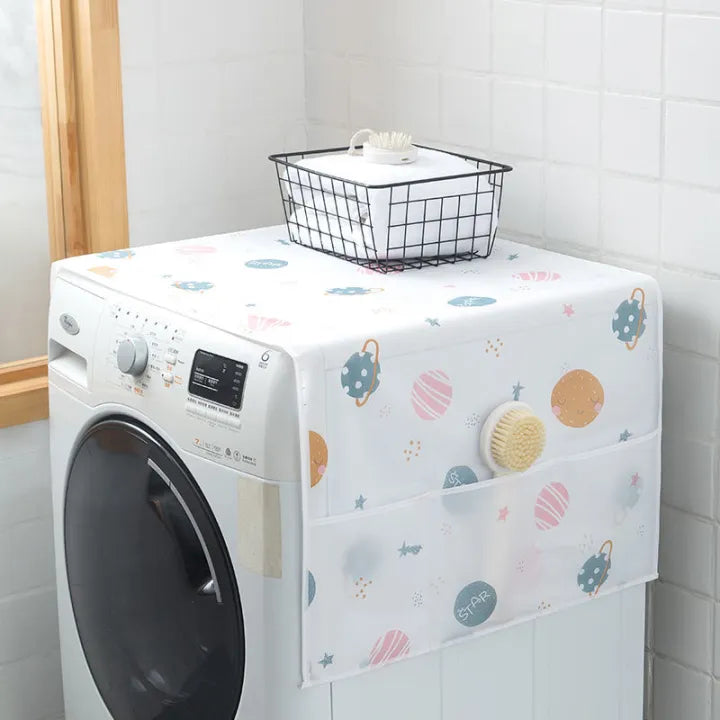 Imported Waterproof Fridge refrigerators Dustproof Cover with Storage Pockets