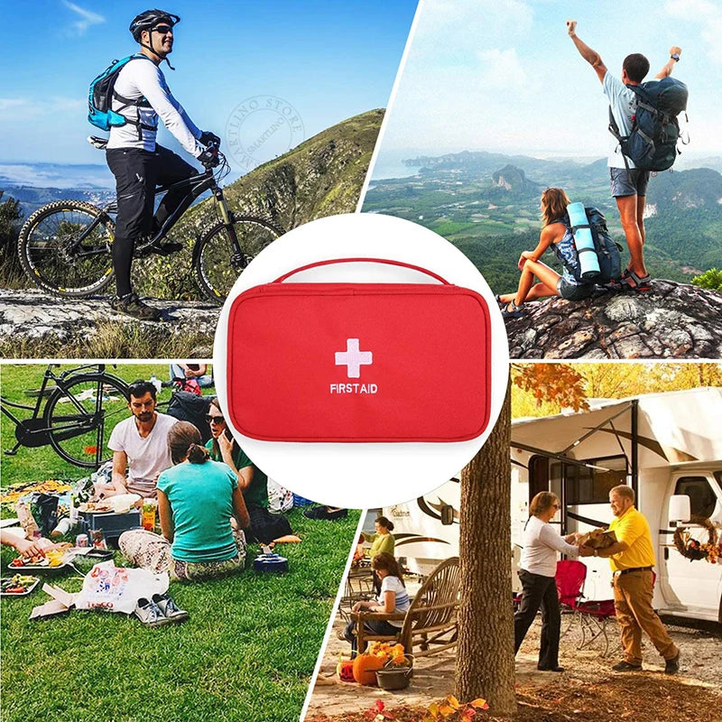 Portable First Aid Medicine Bag for Travel Camping