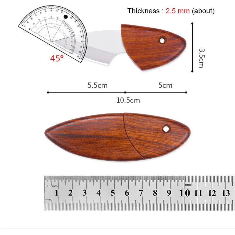 Mini Forged Kitchen Cleaver Knife – Chef Utility Tool